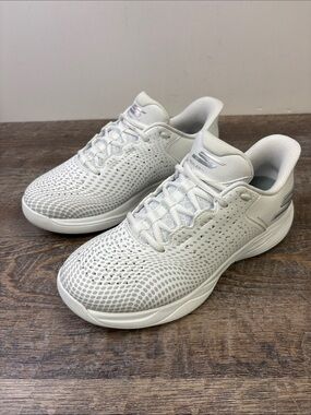 Skechers Arch Fit Pickleball Court Shoes Women’s 7.5 White Athletic Sneakers